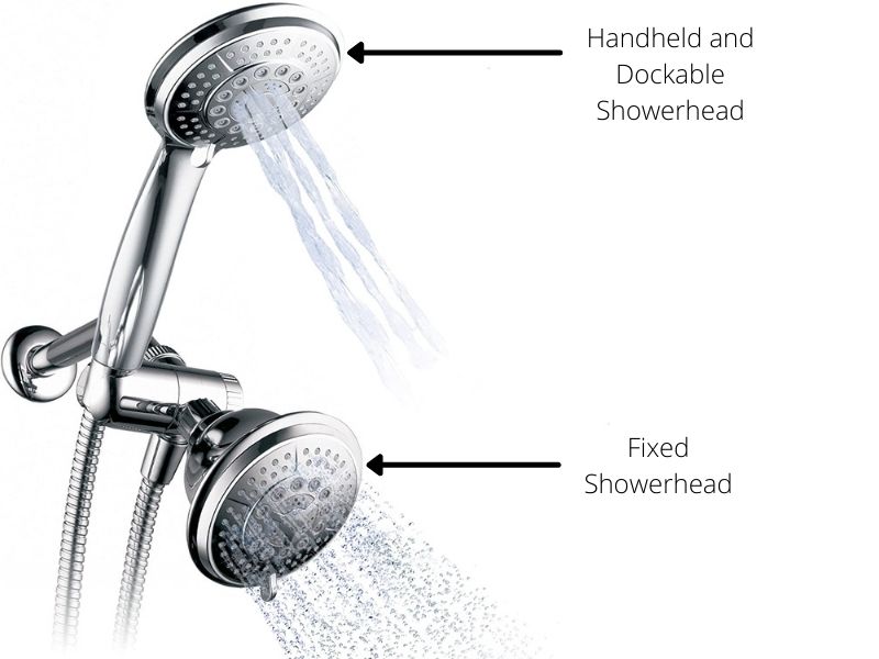 Best Shower Head for Low Water Pressure   >  Modified 13 GPM Rain Water Drencher 