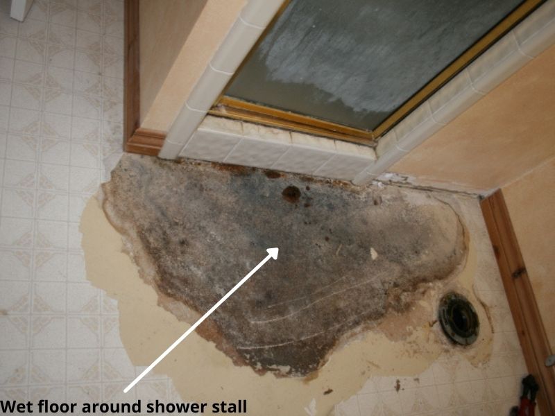 Quick Fix For Leaking Shower Pan High, Fix Leaking Ceramic Tile Shower Floor