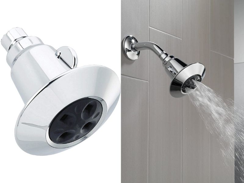 Delta Faucet 2-Spray H2Okinetic Shower Head
