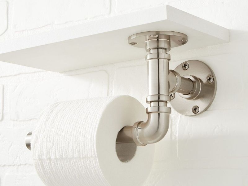 Remove Toilet Paper Holder - Bracketed Toilet Paper Holder