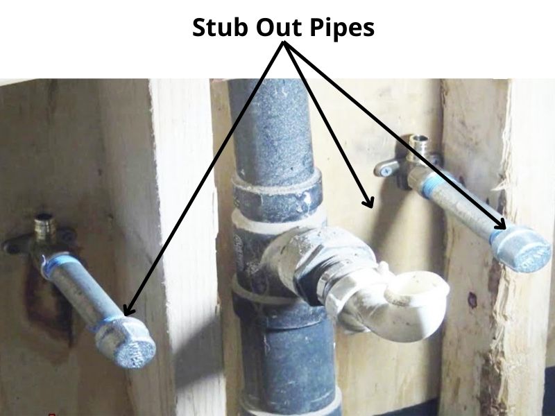 what is a stub out pipe